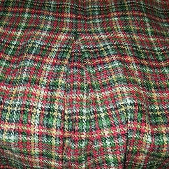 Loft plaid skirt with pockets - Picture 2 of 6